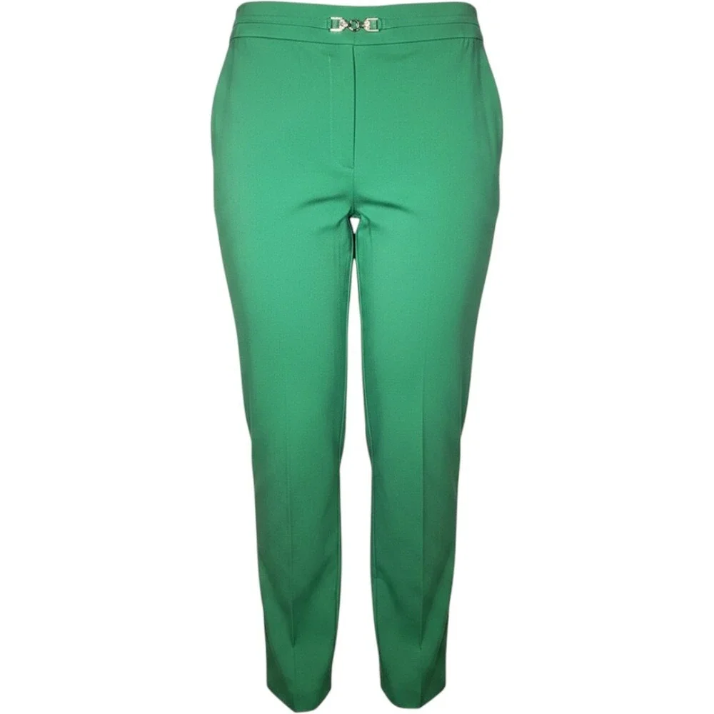 Counterparts Green Jazz‎ Super Stretch Mid Rise Boot Cut Pants Size XL NWT